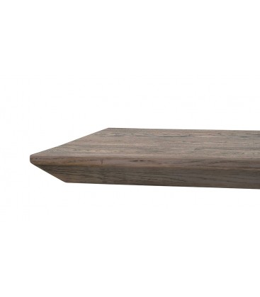 Tavolo Rettangolare Fisso con Gambe Incrociate Piano Beton