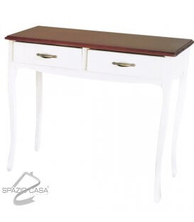 Consolle sciabola con cassetti - Provenzale