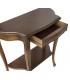 Consolle in legno 1 cassetto Noce Scuro