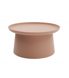 Tavolino Rotondo Polipropilene Rosa