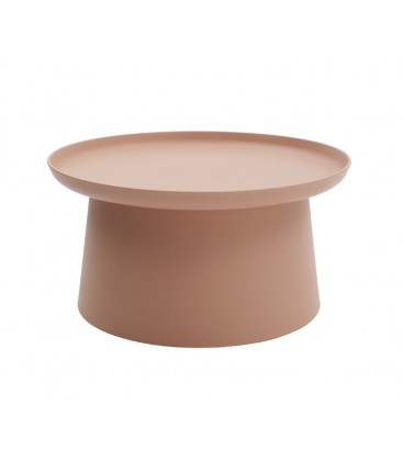 Tavolino Rotondo Polipropilene Rosa