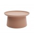 Tavolino Rotondo Polipropilene Rosa