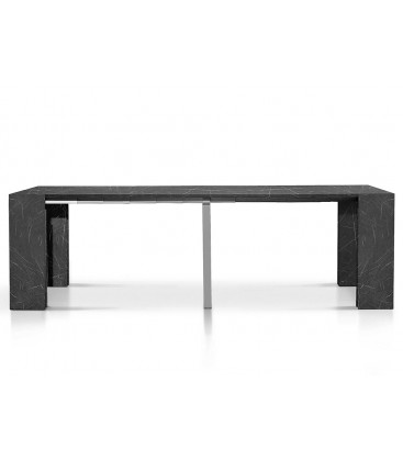 Consolle Tavolo Legno Bianco Consumato Allungabile