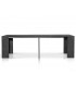 Consolle Tavolo 90 x 45 effetto Marmo Allungabile 90 x 295 cm