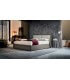 Letto matrimoniale testata imbottita Kevin Felis