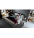 Letto matrimoniale testata imbottita Kevin Felis