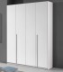 Armadio Giotto in legno 4 ante battenti