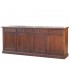 Credenza Quattro Porte Base Cristalliera Martini Noce