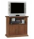 Mobile porta TV ad angolo legno arte povera