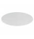 Piano per tavolo da Ristorante Base Rotonda in Laminato Bianco consumato