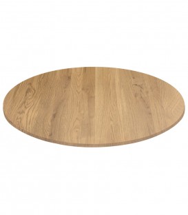 Piano Rotondo per tavolo in Laminato Rovere Nodato 18mm