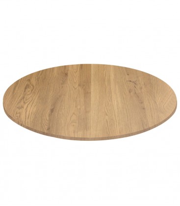 Piano Rotondo per tavolo in Laminato Rovere Nodato 18mm