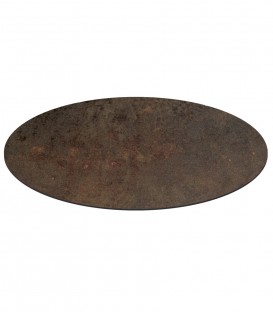 Piano Rotondo per tavolo in HPL Bronzo 10mm