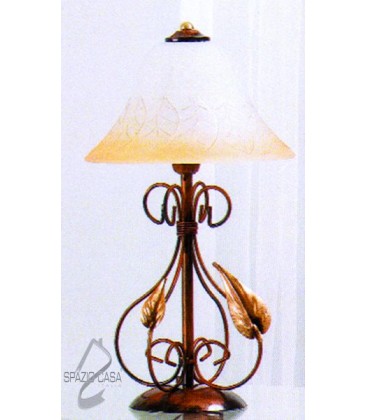 Lampada da tavolo 4P foglie