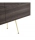 Madia moderna 3 ante effetto corten