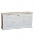 Credenza 2 Ante in legno piedi a cipolla