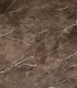Tavolo Rettangolare Effetto Marmo Nero con Base Bianca