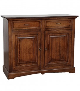 Credenza 2 Ante in legno piedi a cipolla