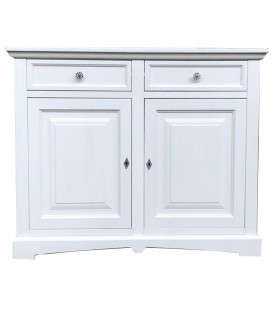 Credenza 2 Ante in legno piedi a cipolla