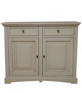 Credenza 2 Ante in legno piedi a cipolla