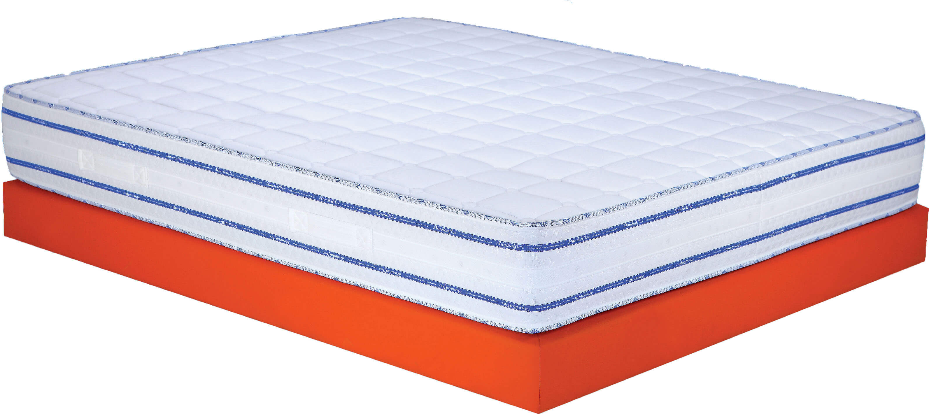 Materasso a molle insacchettate e strato di memory foam